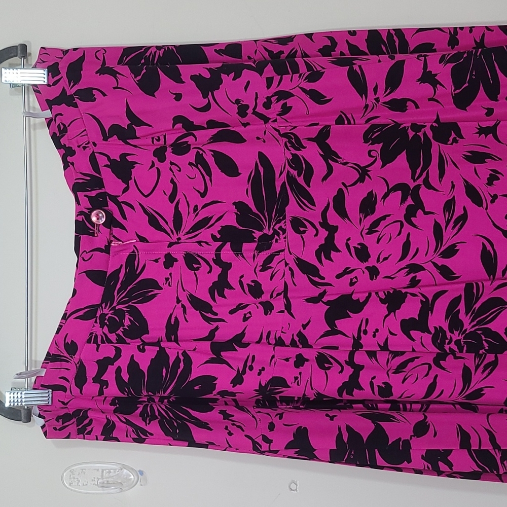 Givenchy En Plus Floral Print Top And Skirt Set Size 18W - Picture 11 of 14